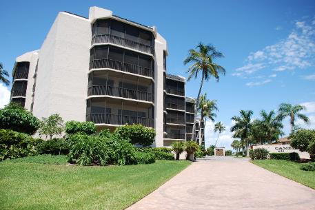 Camelot condo building on Marco Island