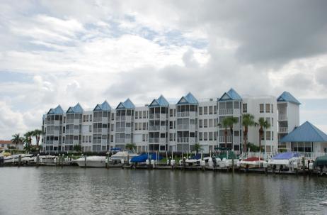 Grand Bay condo building on Marco Island