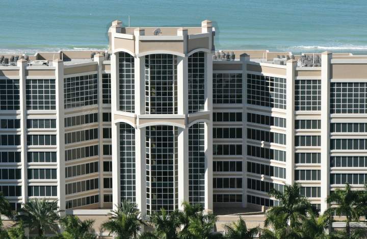 Marco Beach Ocean Resort condo building on Marco Island