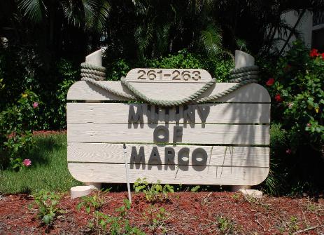 Mutiny condo building on Marco Island