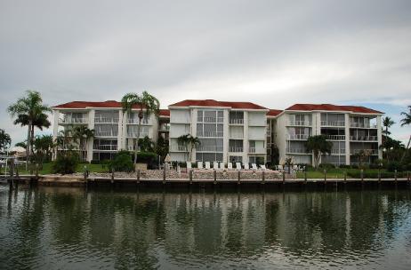 Nautilus condo building on Marco Island