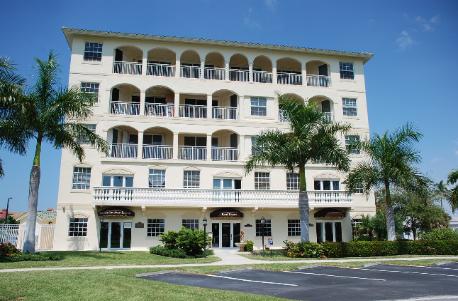 Roman Plaza condo building on Marco Island
