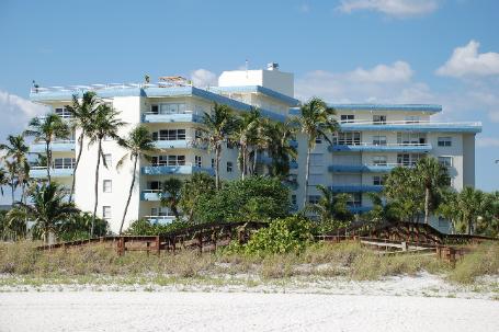 Sunset House condo building on Marco Island
