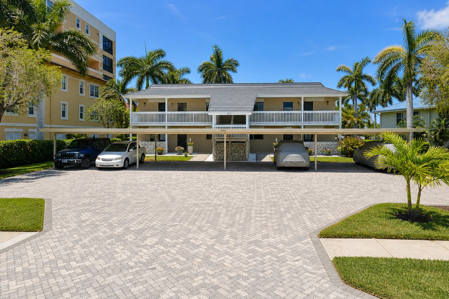 Tiki House condo building on Marco Island